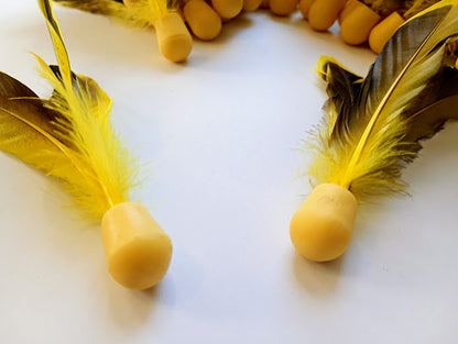 Gul/Sort Netsy Bold (1 stk.)