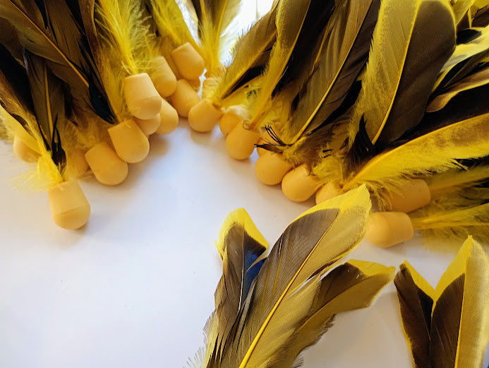 Gul/Sort Netsy Bold (1 stk.)