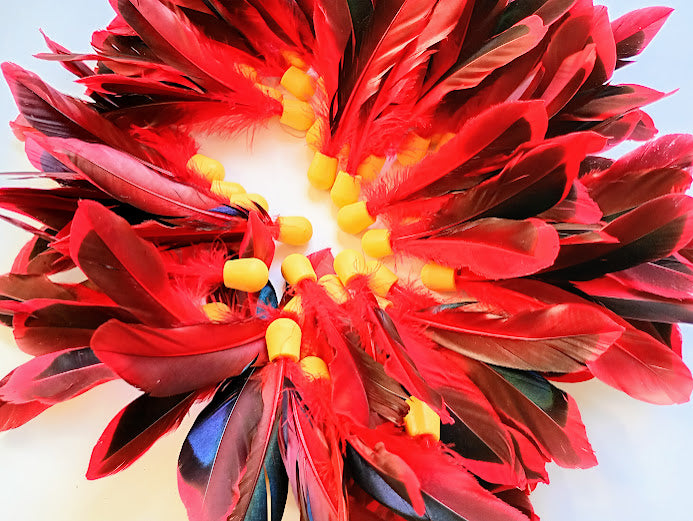 Rød/Sort Netsy bold (1 stk.)